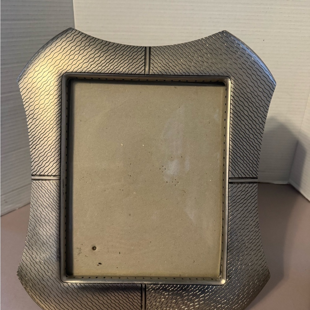 Vintage Pewter Photo Frame